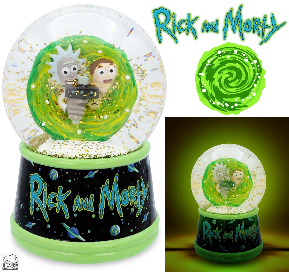 Globo de Neve Interdimensional Rick and Morty