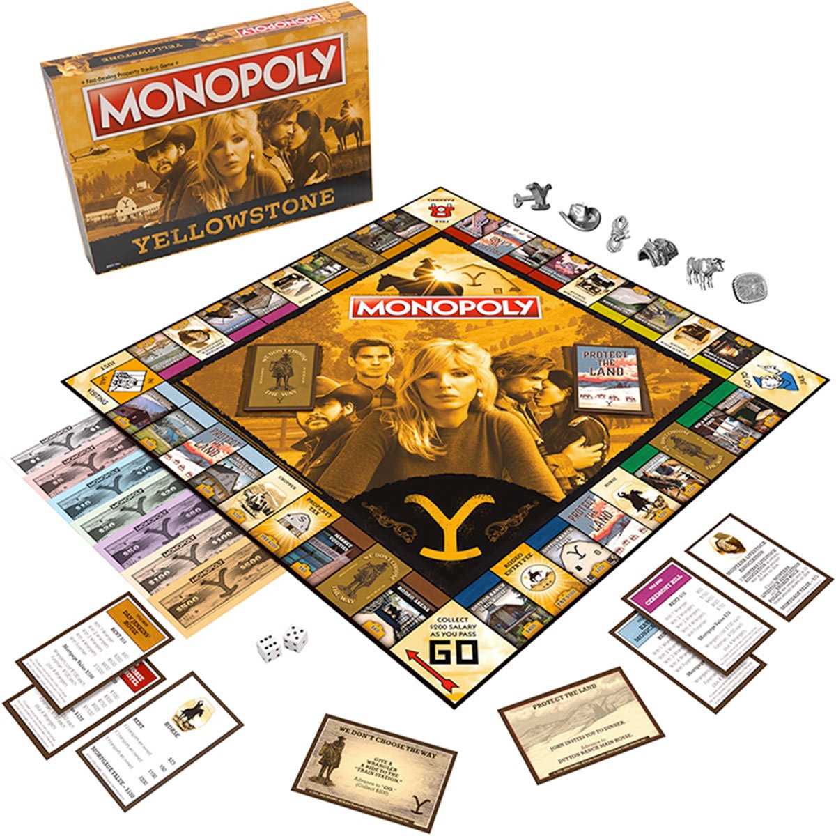 Jogo Monopoly da Série Yellowstone « Blog de Brinquedo