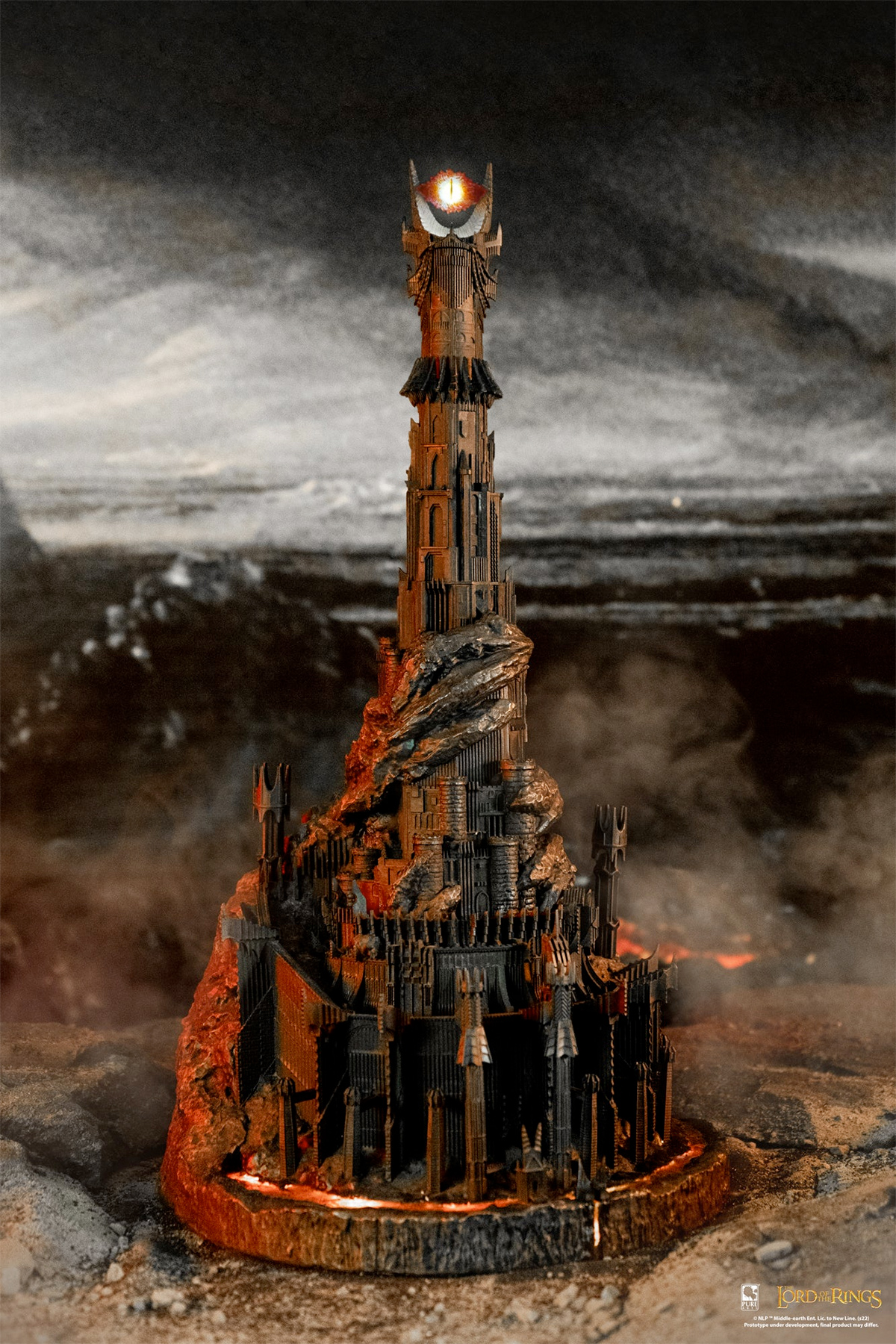 Clube Dos Cinco: Gráfico compara o tamanho da Torre de Sauron com o de  outras construções