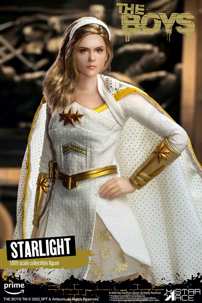 Starlight (Erin Moriarty) Action Figure 1:6 Perfeita da Série The Boys (Star Ace)
