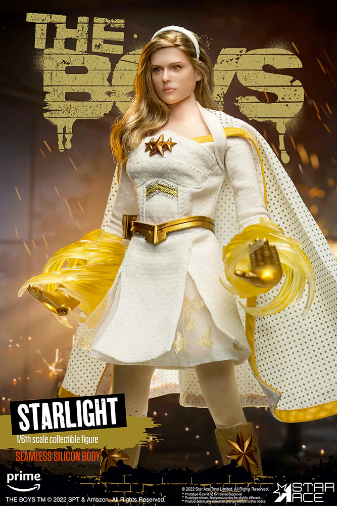 Starlight (Erin Moriarty) Action Figure 1:6 Perfeita da Série The Boys (Star Ace)