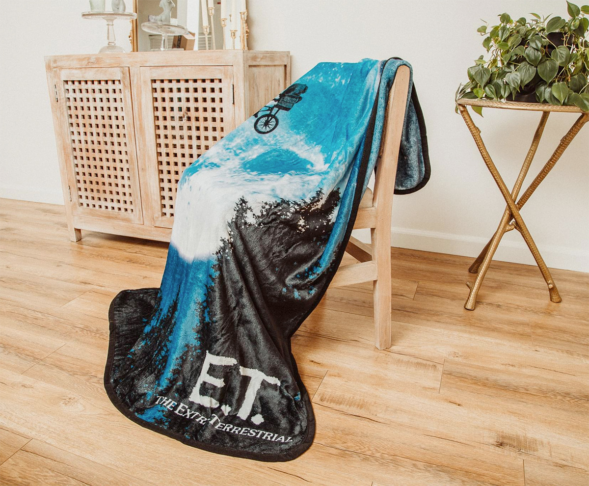 Cobertor de Lance E.T. - O Extraterrestre 40 Anos