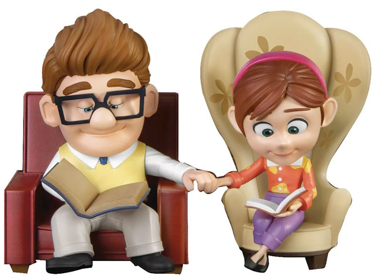 Carl e Ellie Fredricksen Mini Egg Attack em Up - Altas Aventuras (Pixar)