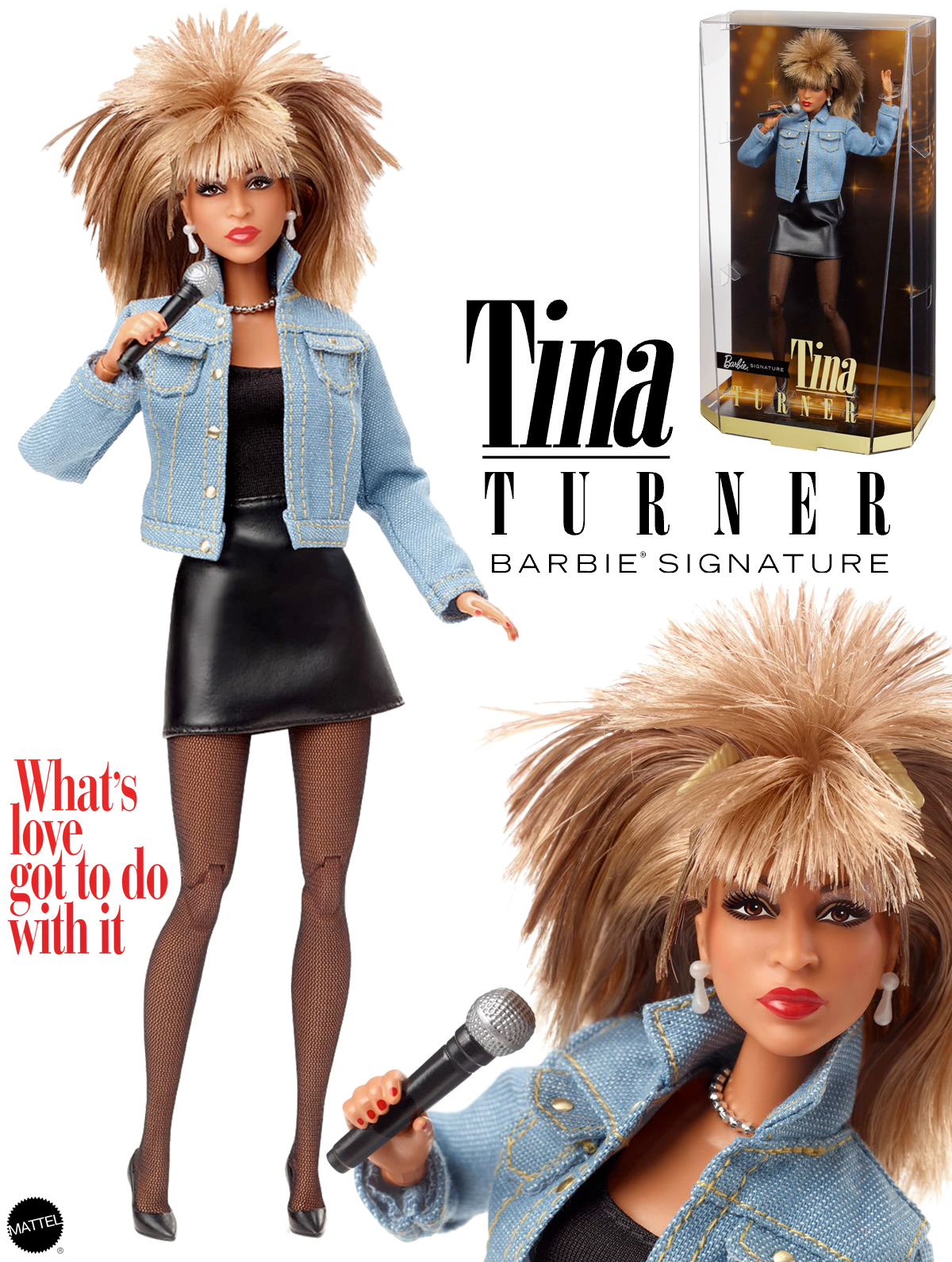 Boneca Barbie Tina Turner 