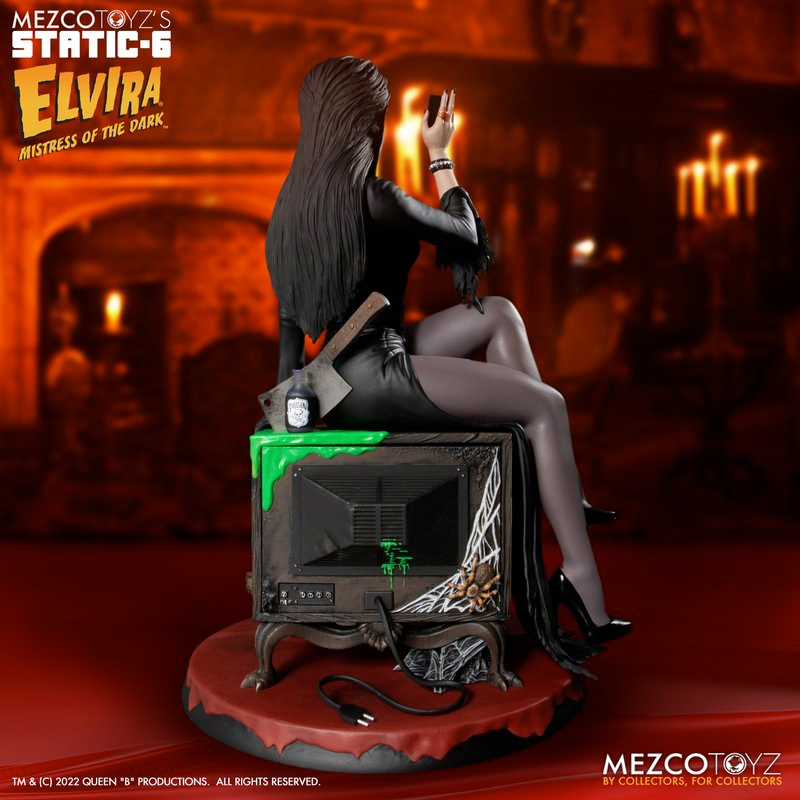 Elvira Mistress of the Dark Static-6 Premium Statue