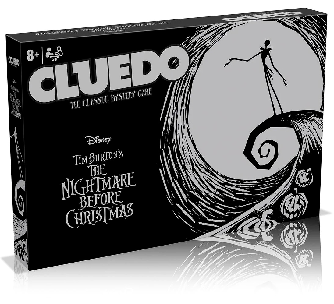 Nightmare Before Christmas Cluedo Mystery Board Game