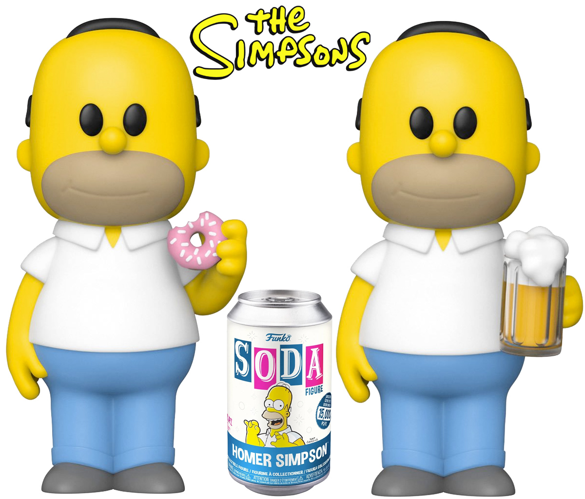 Boneco Homer Simpson Vinyl SODA (Os Simpsons)