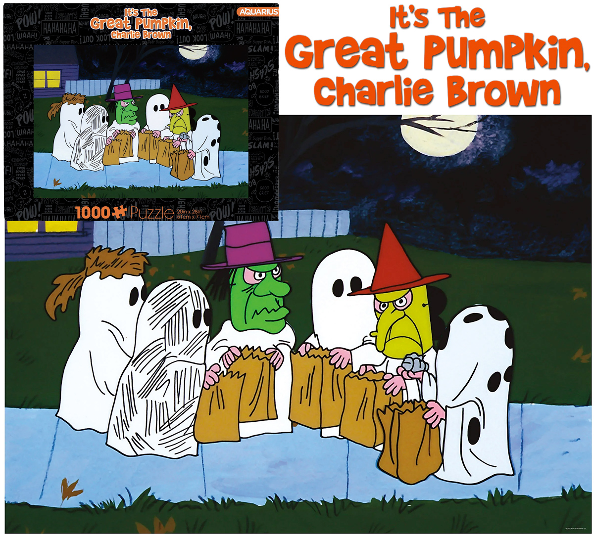 Quebra-Cabeça Peanuts Halloween Trick Or Treat com 1.000 peças