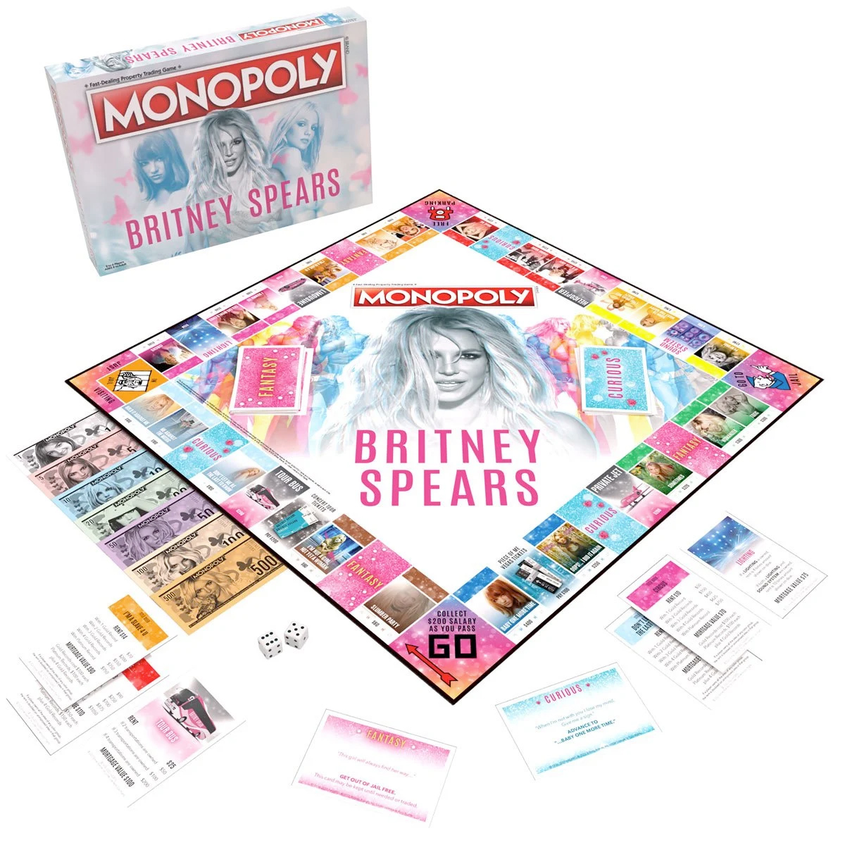 Jogo Monopoly Britney Spears, a Princesa do Pop