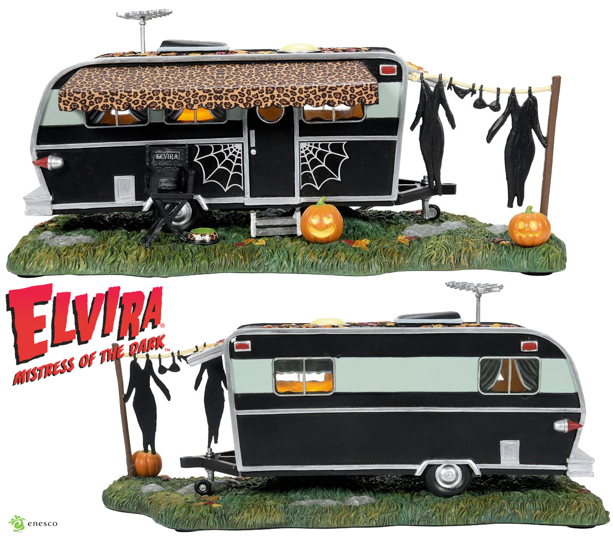 Trailer de Celebridade da Elvira, a Rainha das Trevas – Estátua Enesco Hot Properties Village