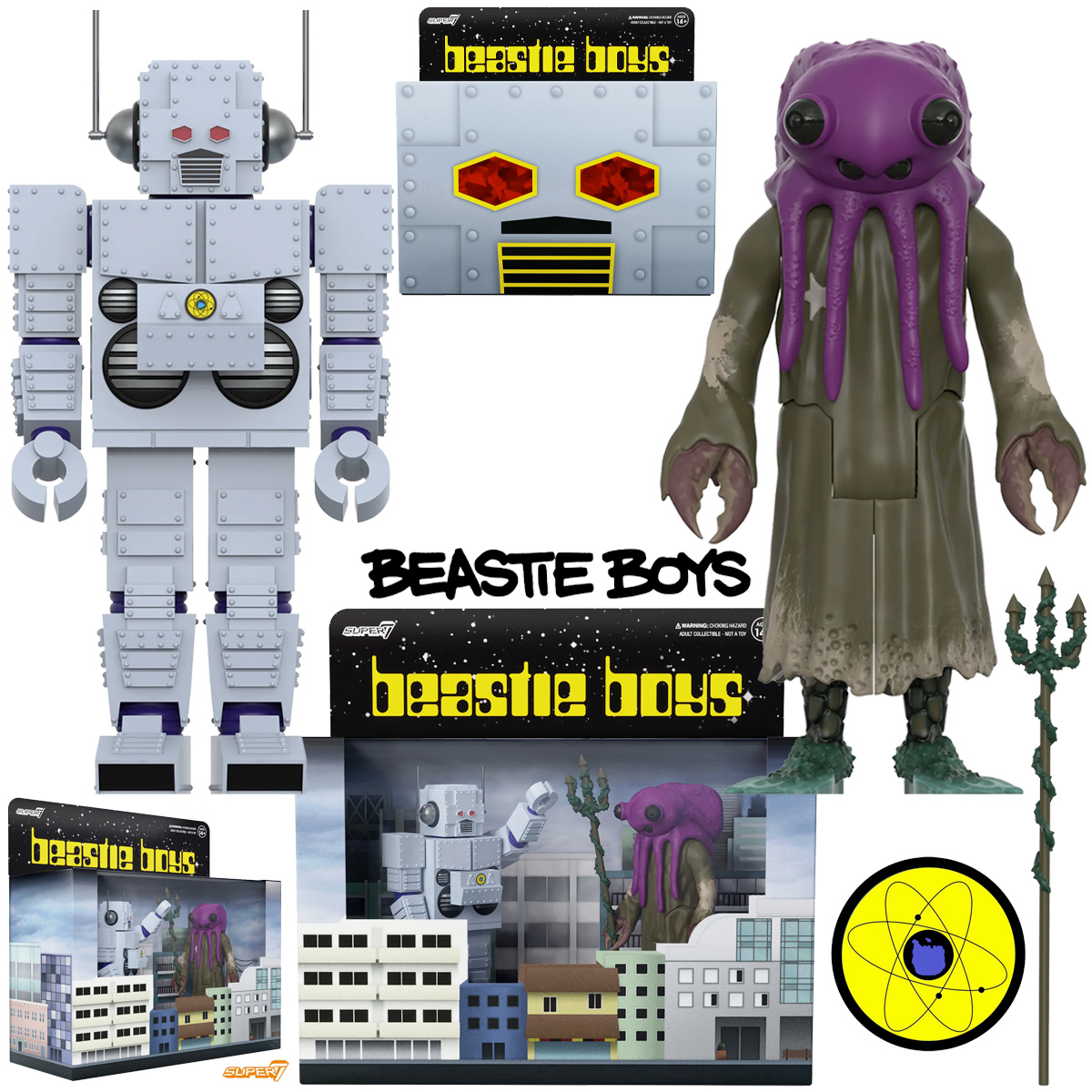 Beastie Boys “Intergalactic” ReAction Action Figures
