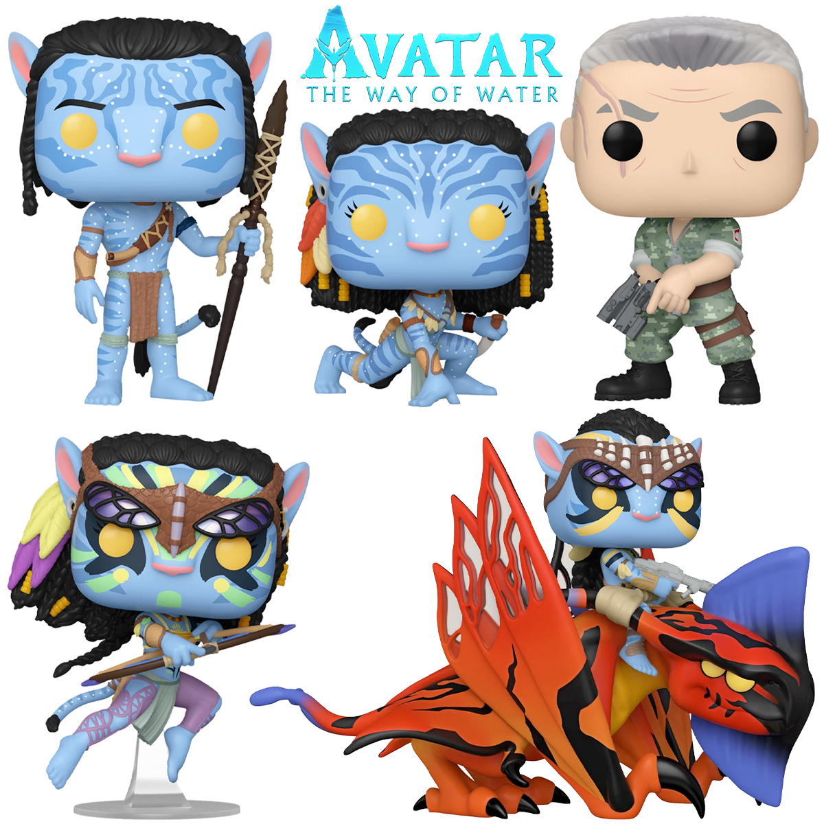 Bonecos Pop! Avatar: O Caminho da Água de James Cameron