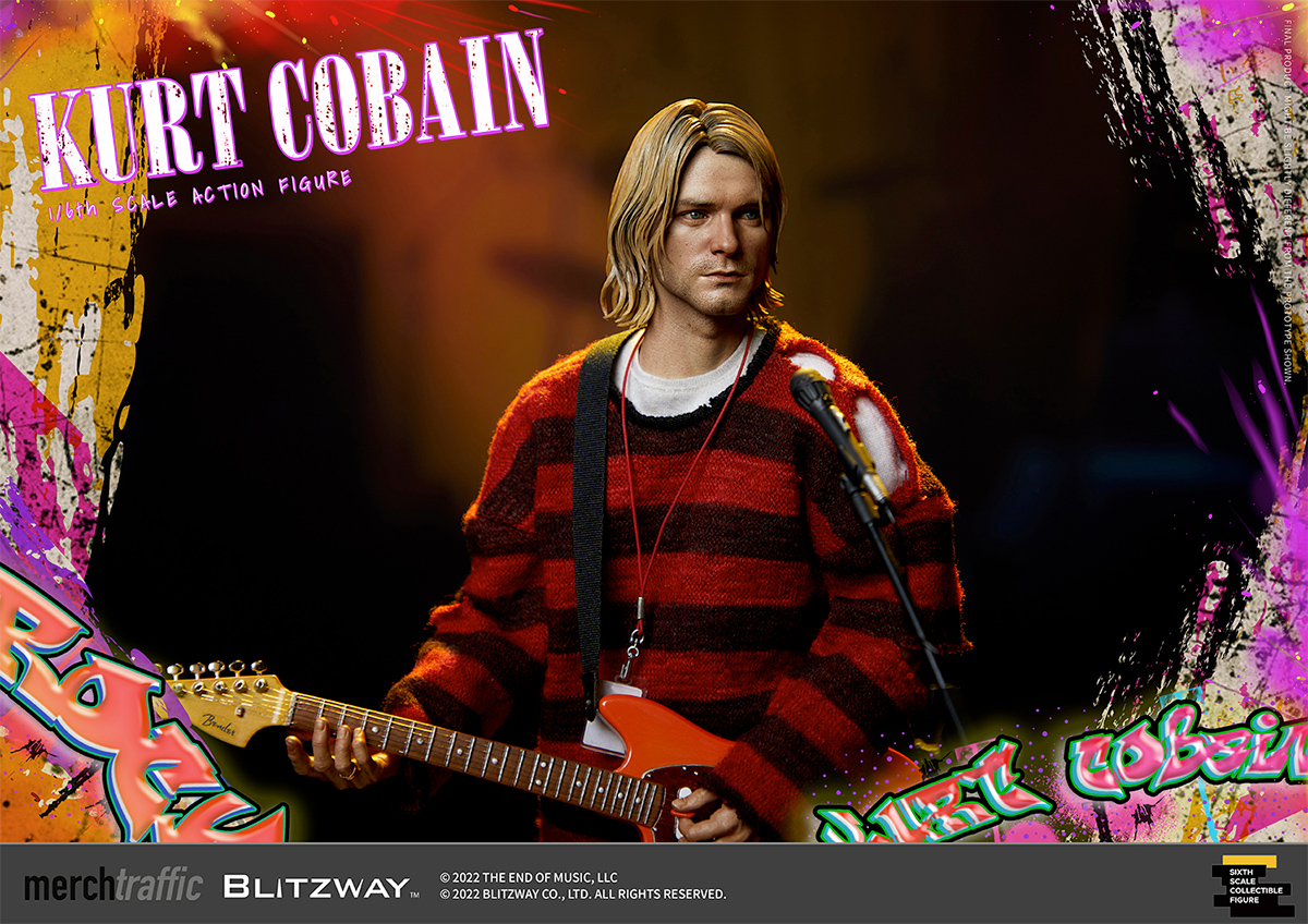 Kurt Cobain 1/6 Scale Blitzway