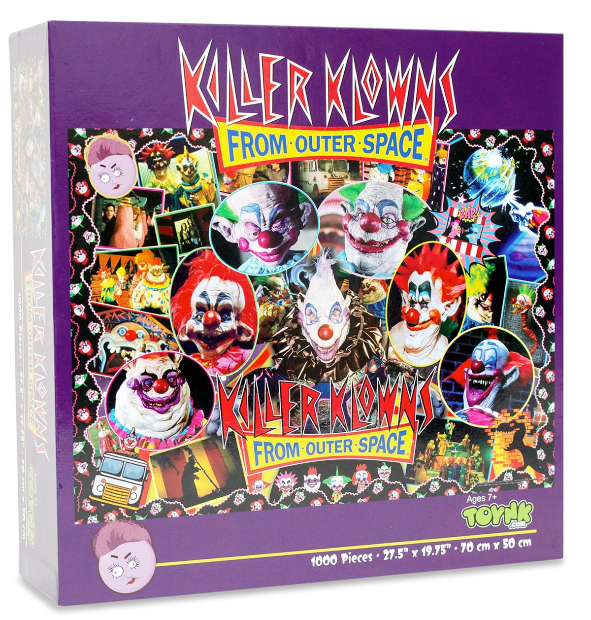 Quebra-Cabeças do Filme Palhaços Assassinos do Espaço Sideral (Killer Klowns From Outer Space)