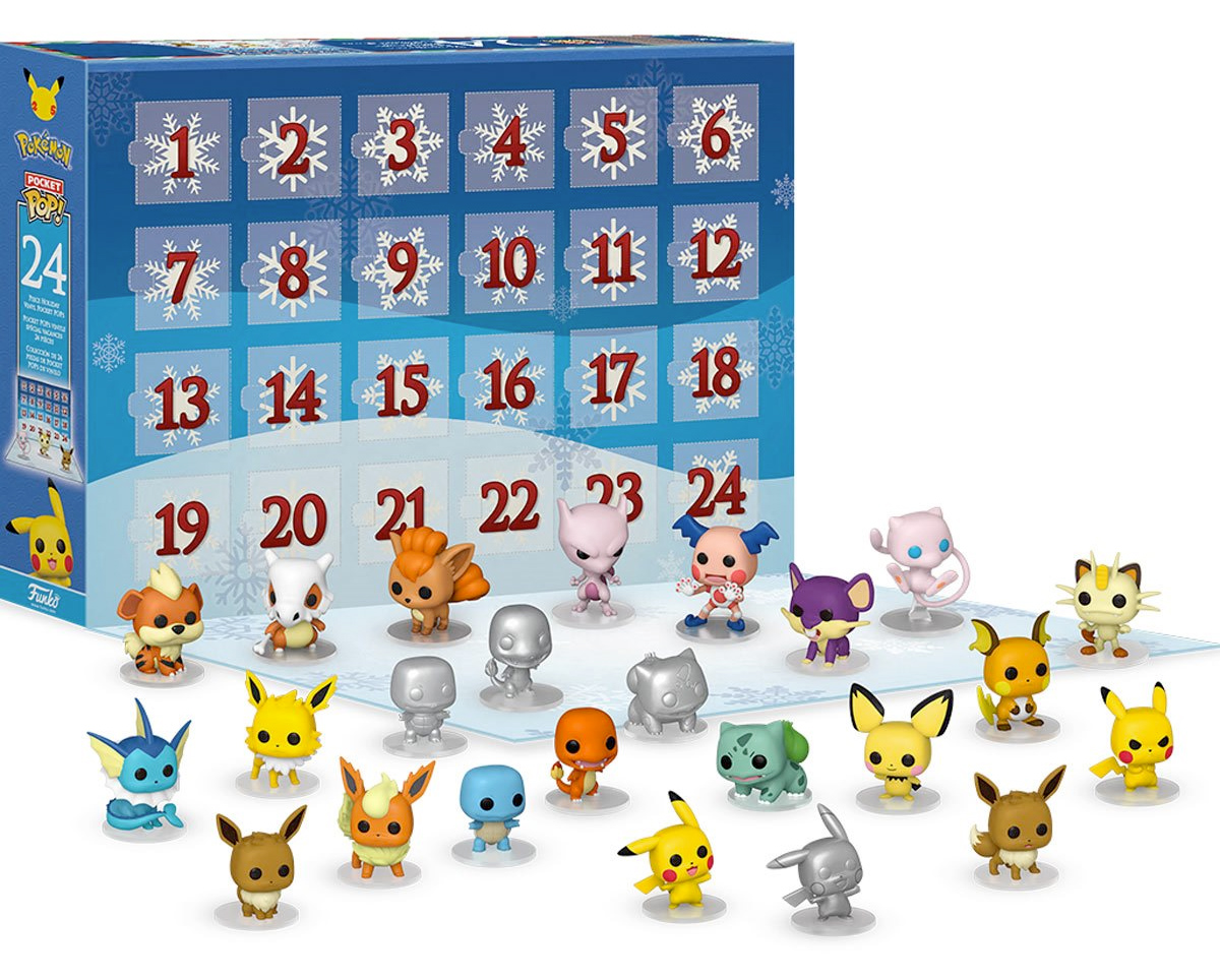 Calendário do Advento Pokémon Pocket Pop! (Funko)