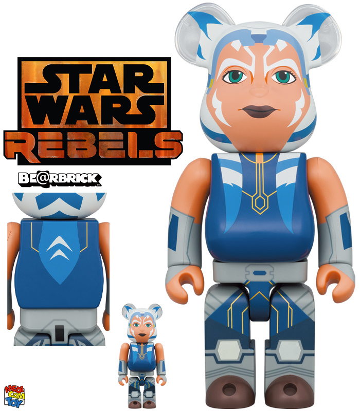 Bonecas Ahsoka Tano Be@rbricks Star Wars: Rebels