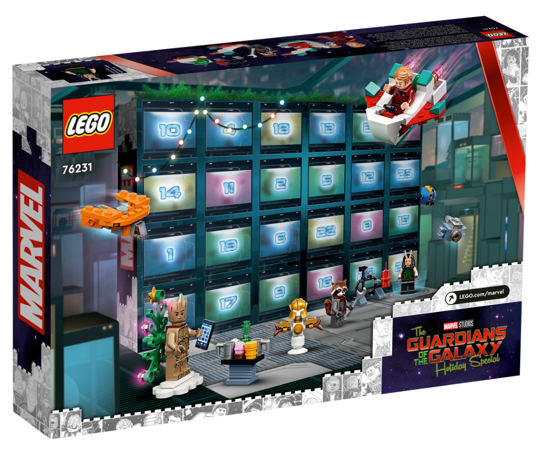 Calendário do Advento LEGO Guardians of the Galaxy Holiday Special