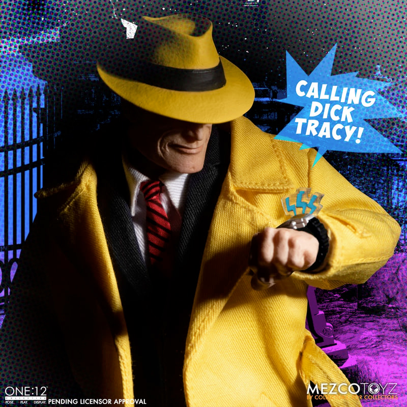 Action Figures Dick Tracy vs Flattop One:12 Collective