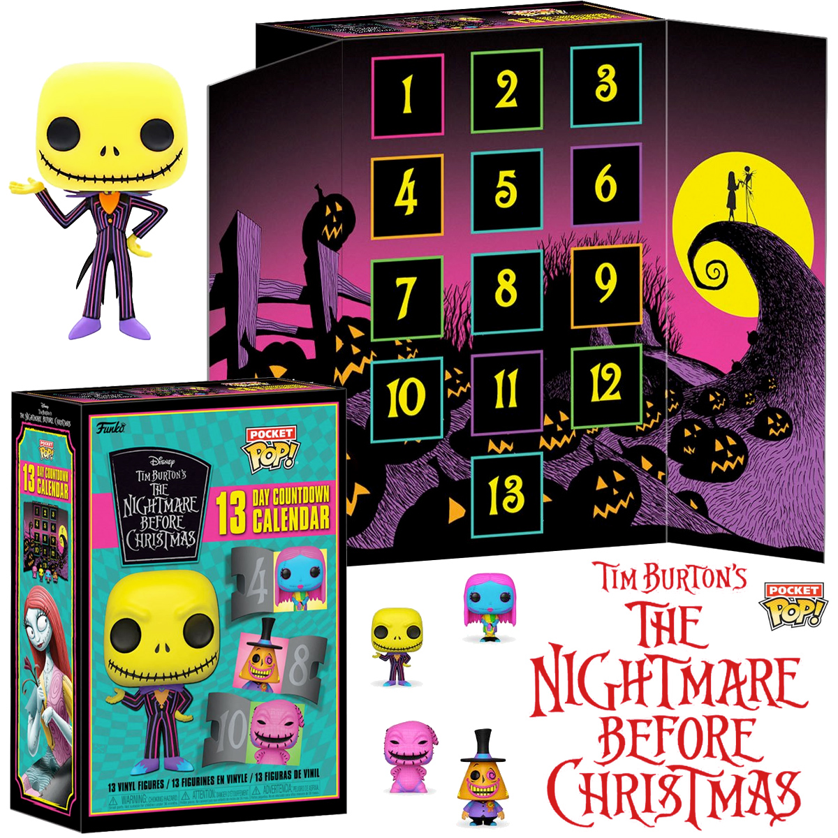 Calendário do Advento Nightmare Before Christmas 