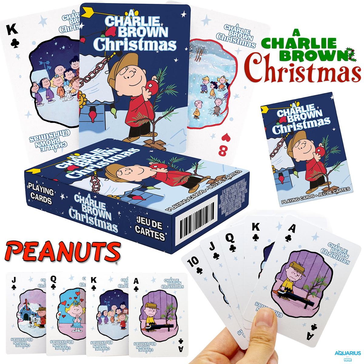 Baralho O Natal do Charlie Brown