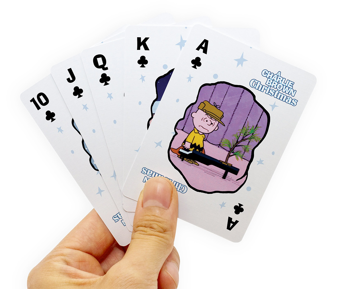 A Charlie Brown's Christmas Peanuts Playing Cards