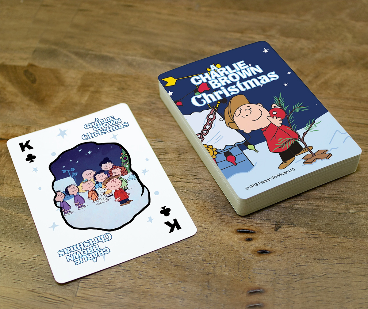 A Charlie Brown's Christmas Peanuts Playing Cards