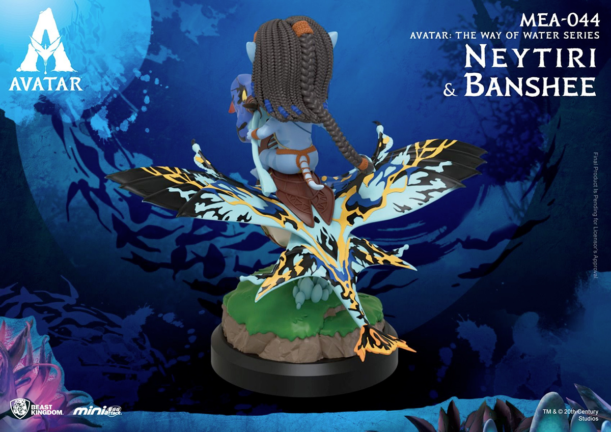 Avatar O Caminho da Água Mini Egg Attack: Neytiri & Banshee e Jake Sully & Skimwing