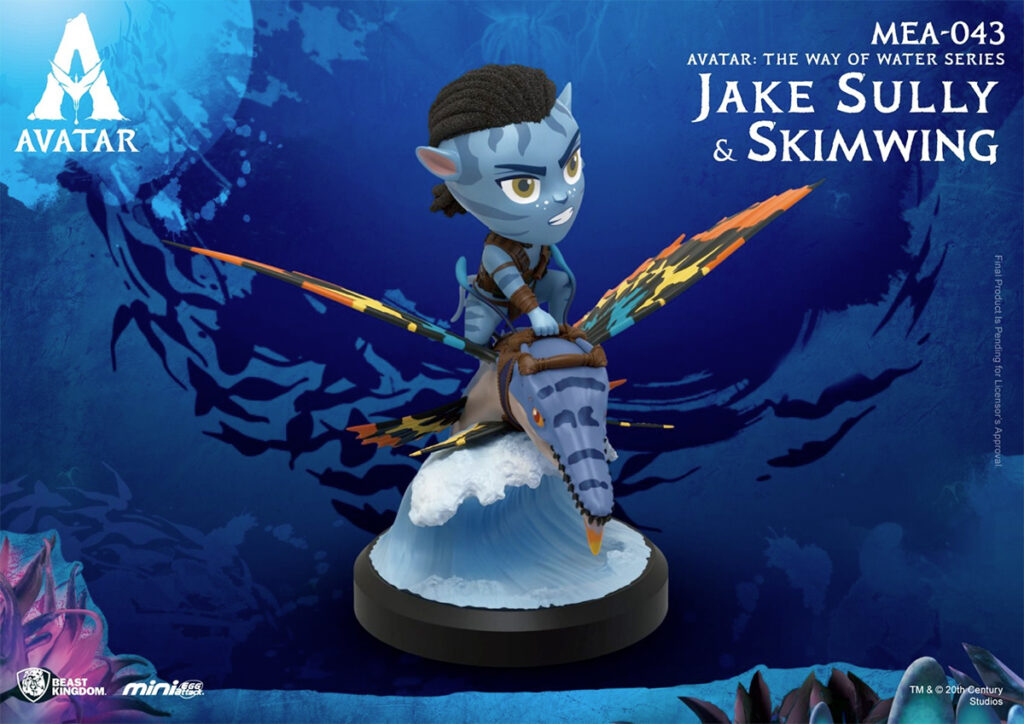 Beast Kingdom Avatar Mini Egg Attack Figur – Jake Sully Aus „The Way Of Water“, 8 Cm Sammlerfigur