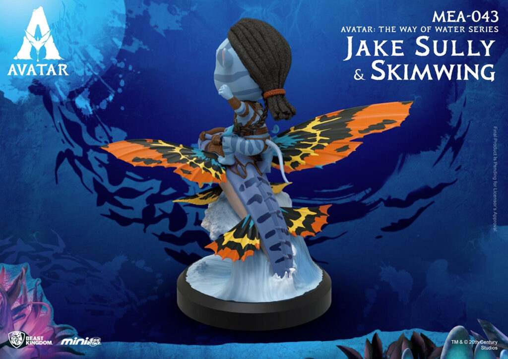 Beast Kingdom Avatar Mini Egg Attack Figur – Jake Sully Aus „The Way Of Water“, 8 Cm Sammlerfigur