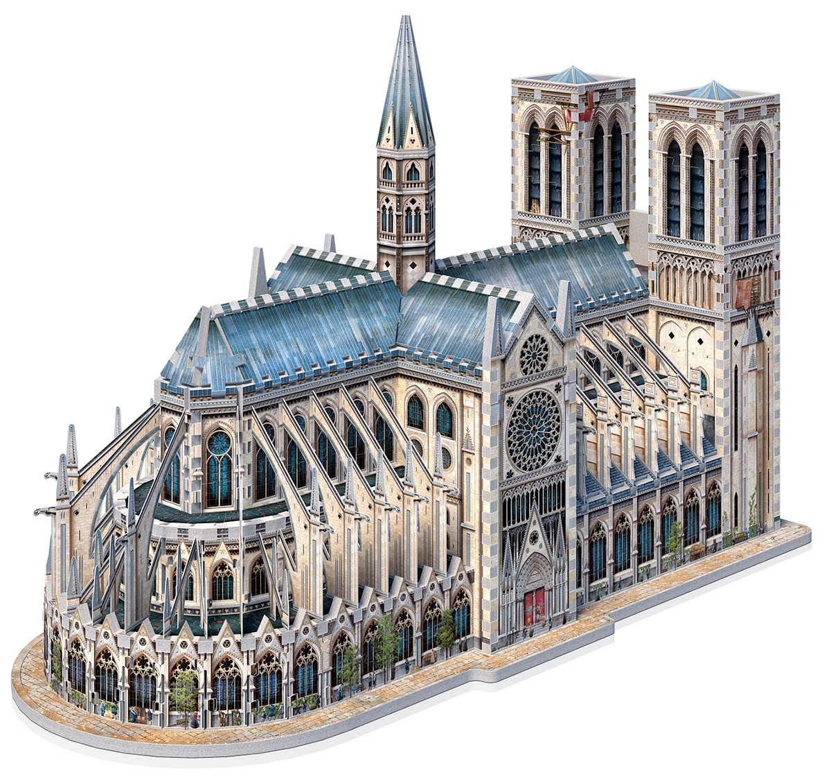 Quebra-Cabeça 3D Assassin's Creed Unity: Catedral de Notre Dame (Wrebbit Puzzles)
