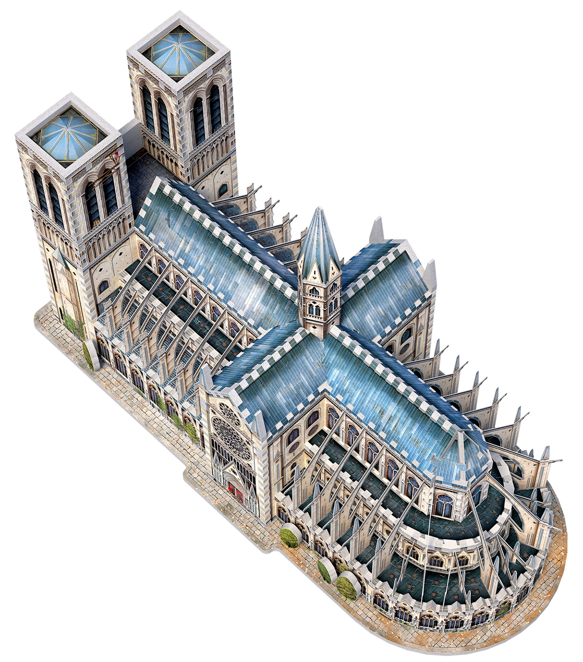 Notre Dame Cathedral Assassin's Creed Unity Wrebbit 3D Puzzle