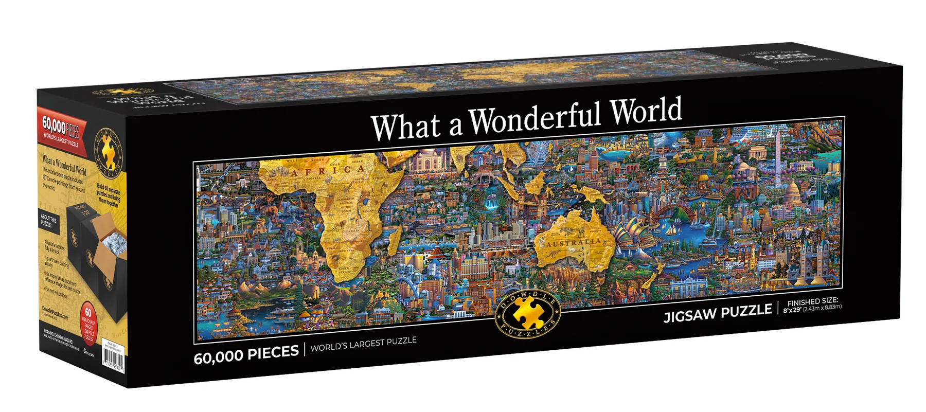 What a Wonderful World - World’s Largest Puzzle with 60,000 Pieces