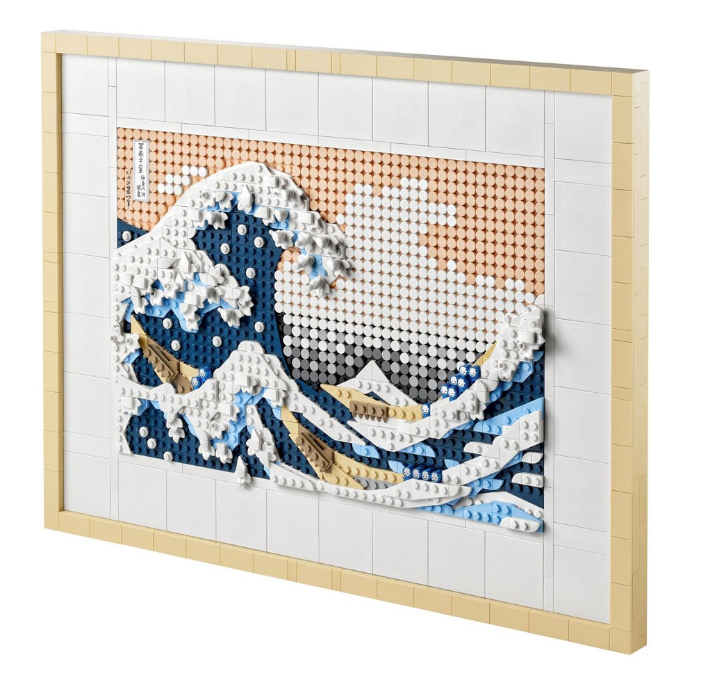 Hokusai – The Great Wave LEGO Art (31208)