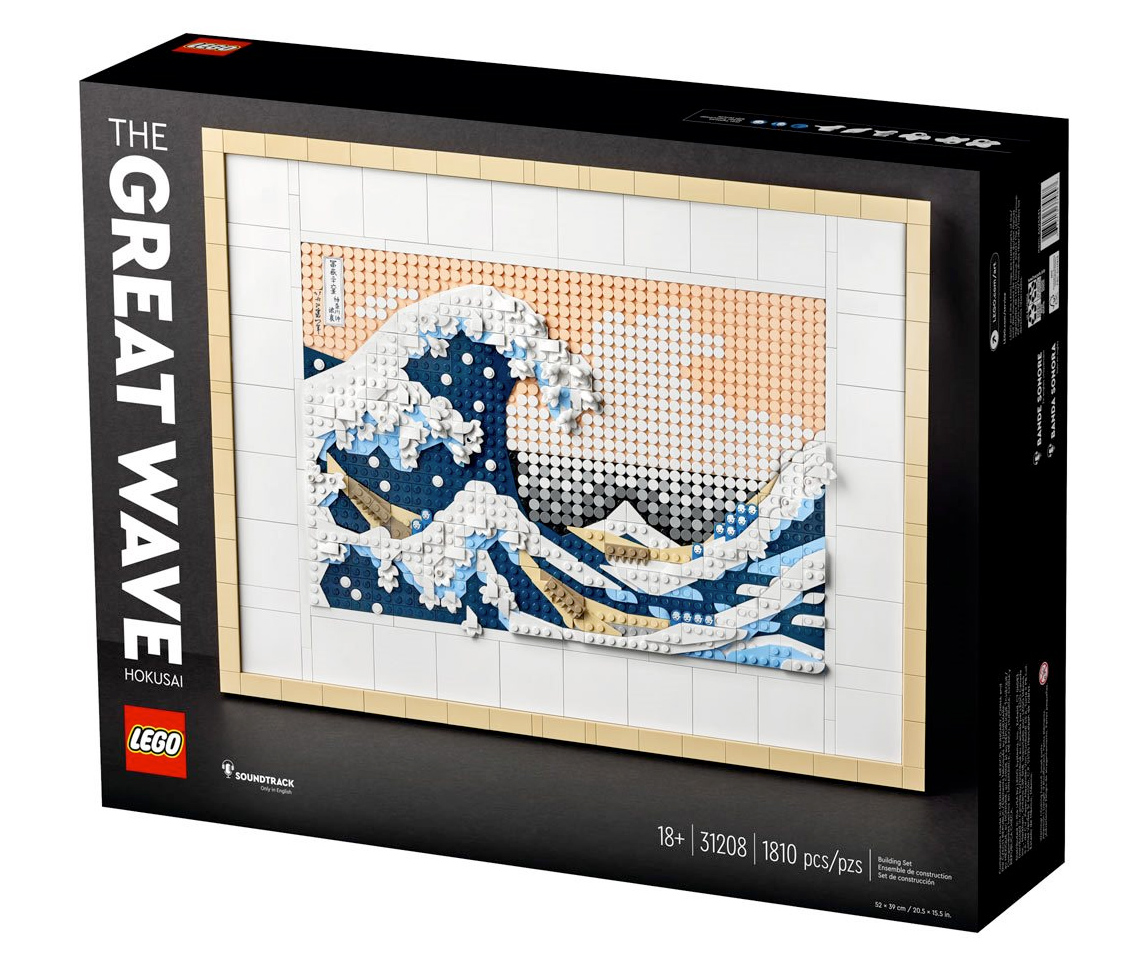 Hokusai – The Great Wave LEGO Art (31208)
