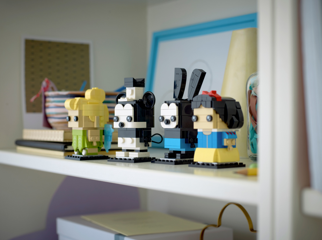 LEGO BrickHeadz Disney 100 Anos: Mickey, Oswald, Tinker Bell e Branca de Neve
