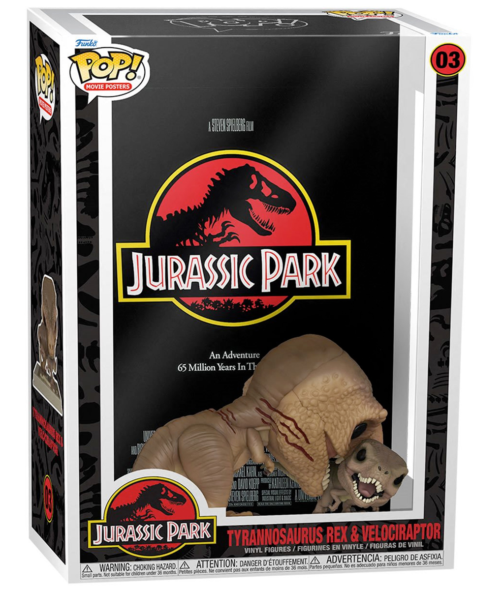 Pop! Movie Poster: Jurassic Park, o Parque dos Dinossauros