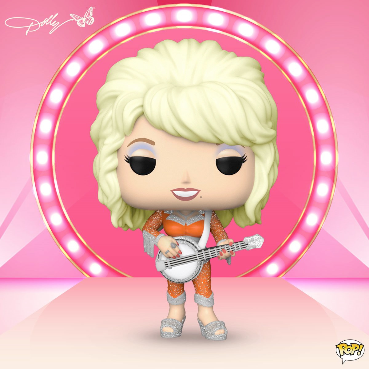 Boneca Pop! Rocks Dolly Parton, a Rainha da Música Country