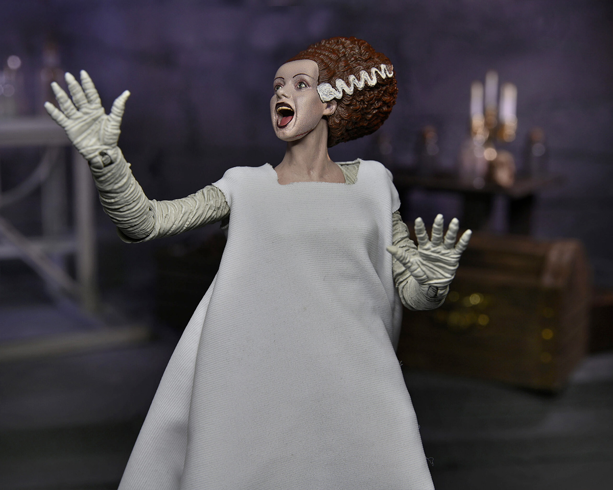 A Noiva de Frankenstein (Elsa Lanchester) de 1935 - Action Figure Neca Ultimate 7″ Universal Monsters
