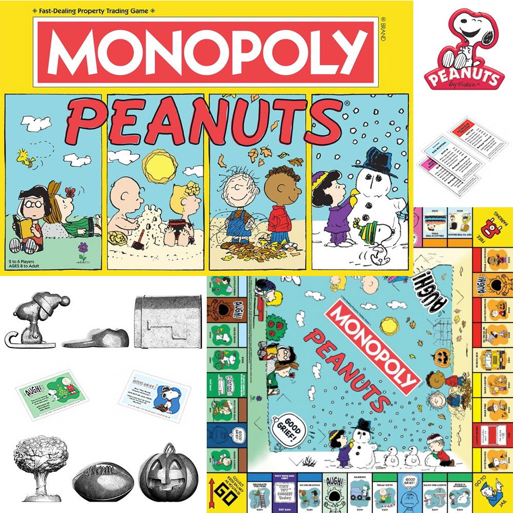 Jogo Monopoly Peanuts Quatro Estações do Ano