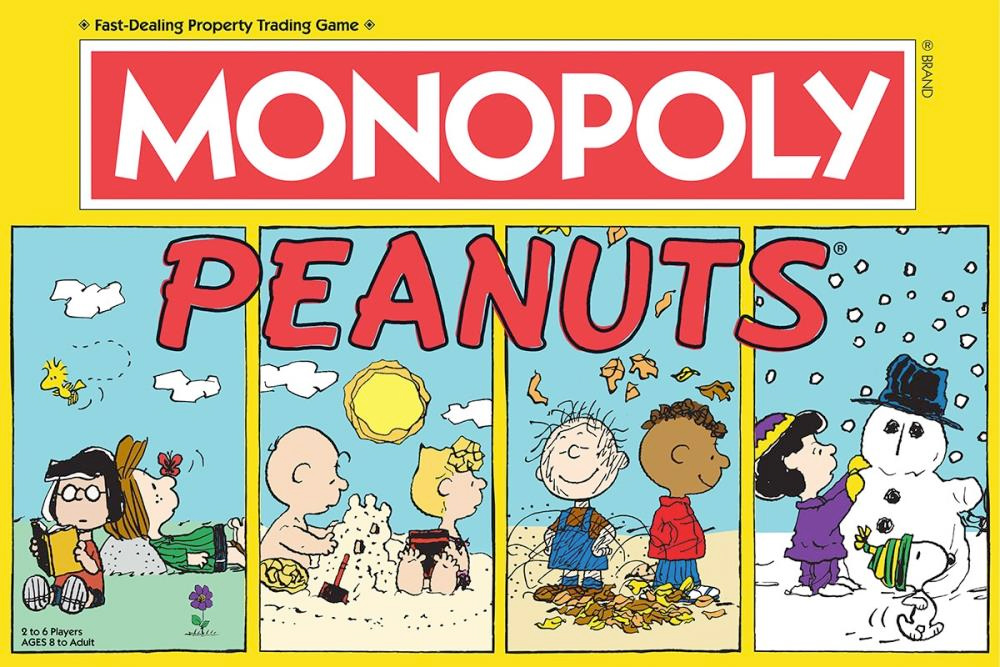 Jogo Monopoly Peanuts Quatro Estações do Ano