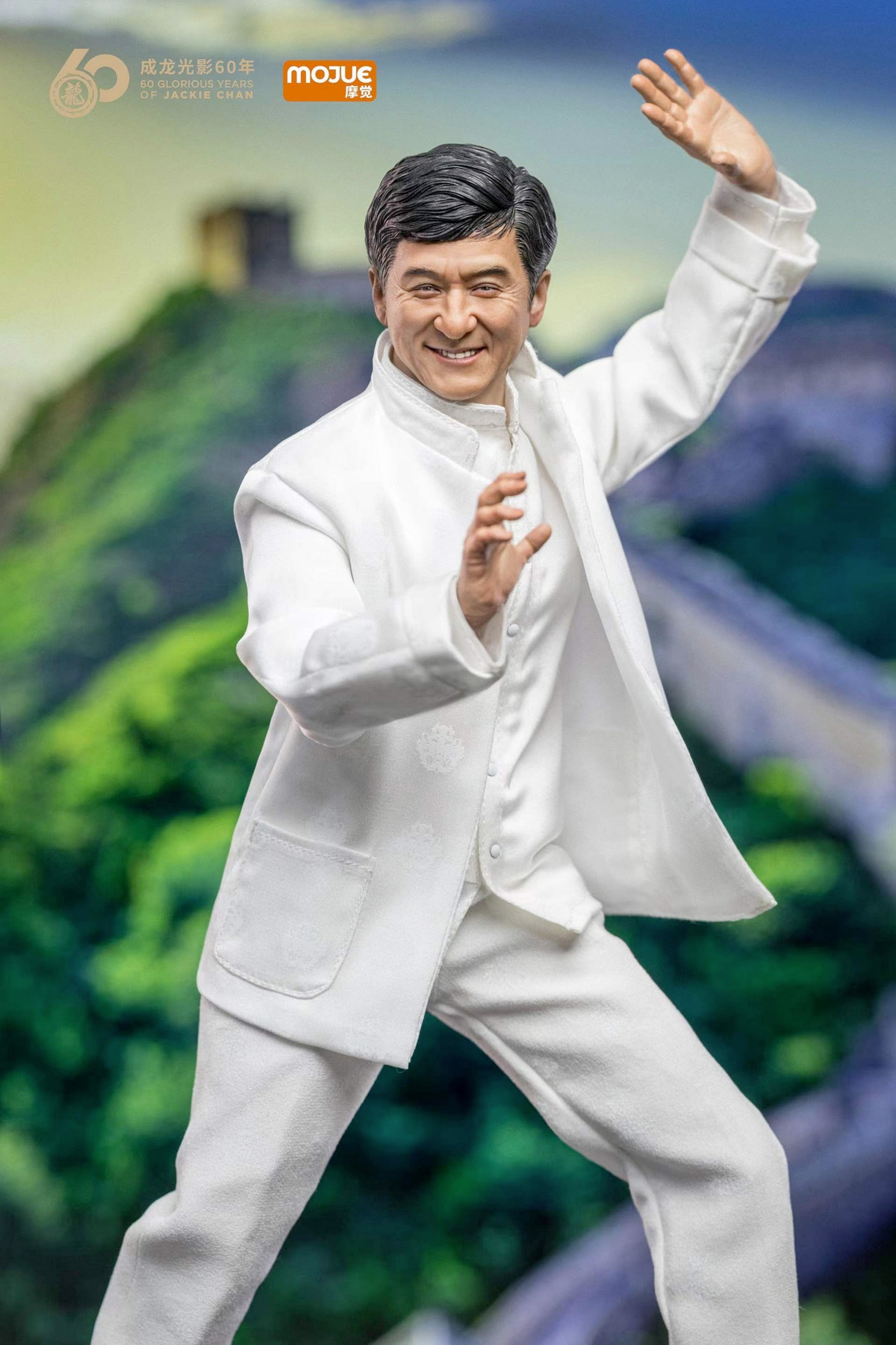 Jackie Chan 60 Anos Legendary Edition Action Figure em Escala 1:6