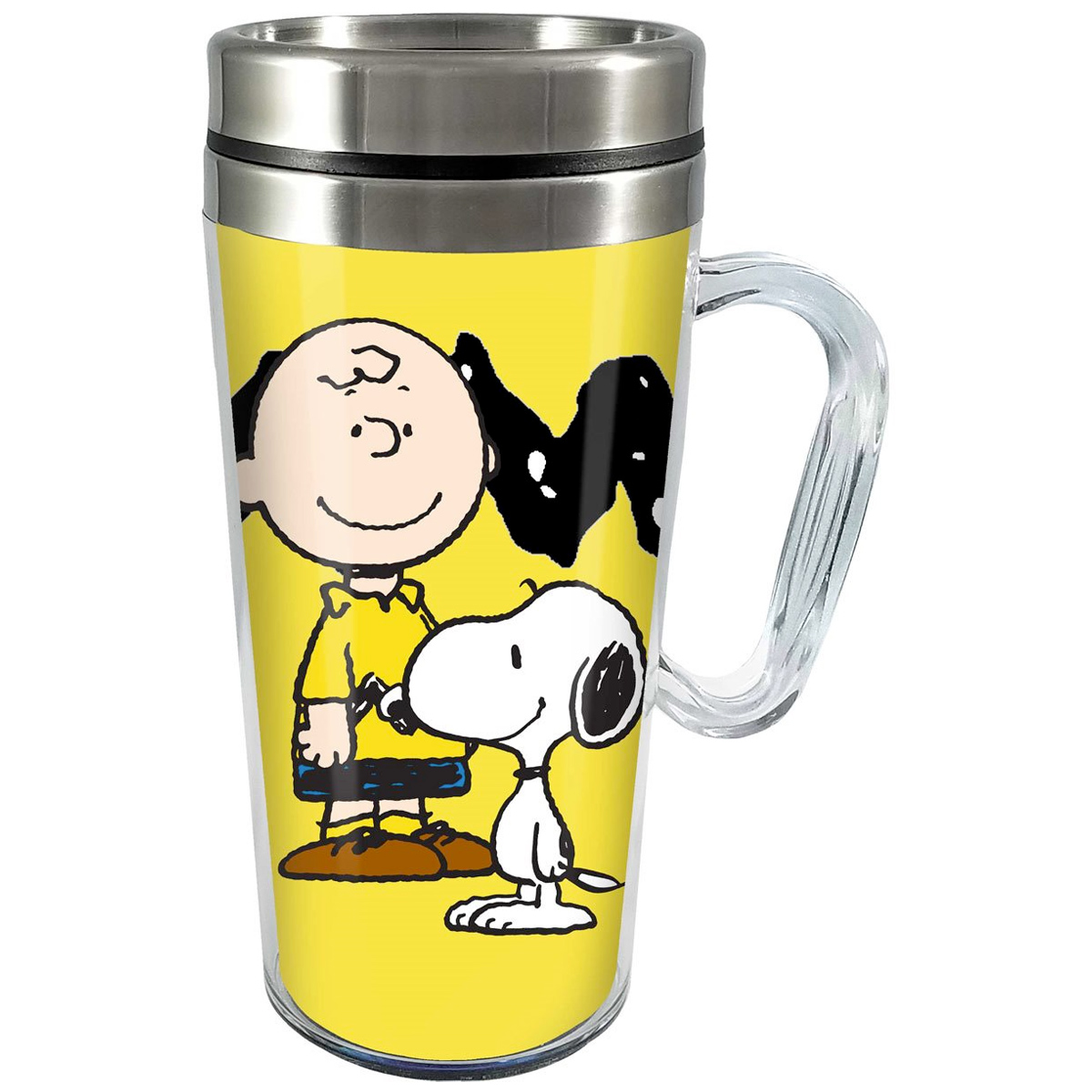 Canecas de Viagem: Peanuts Gang de Cerâmica e Charlie Brown e Snoopy de Aço Inoxidável