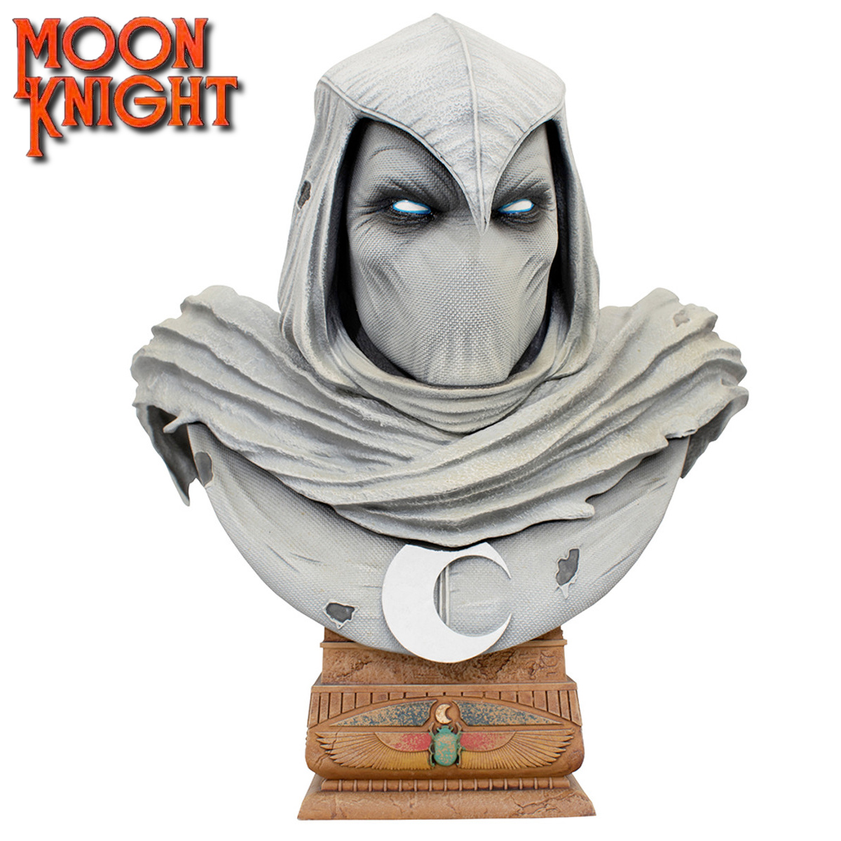 Busto Cavaleiro da Lua Moon Knight Legends in 3D em Escala 1:2 (Marvel)