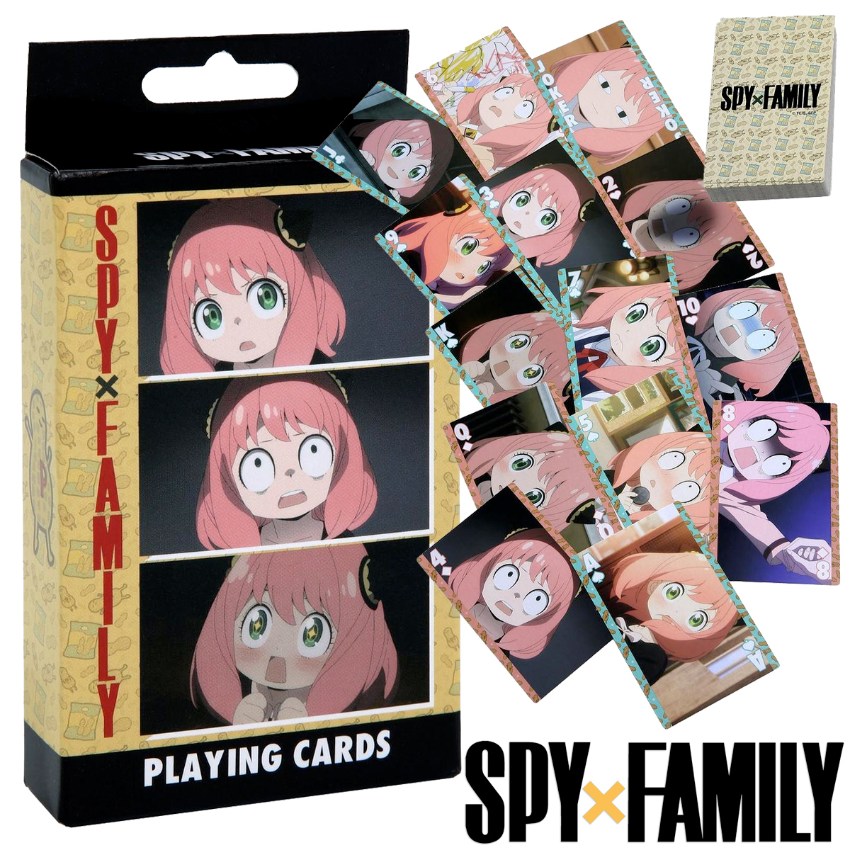 Baralho Anime Spy x Family com Anya Forger (Subject 007)