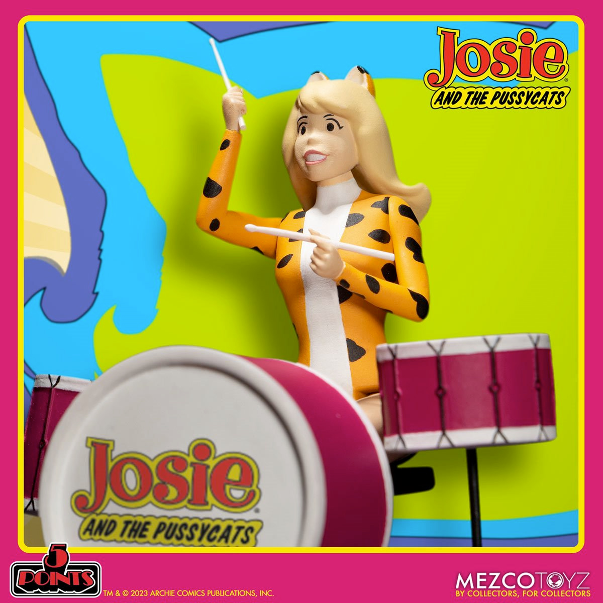 Action Figures Josie and the Pussycats 5 Points Mezco (Archie/Hanna-Barbera)