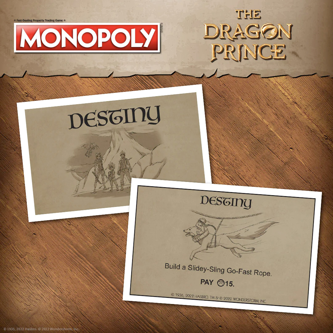 Jogo Monopoly Dragon Prince (Netflix)