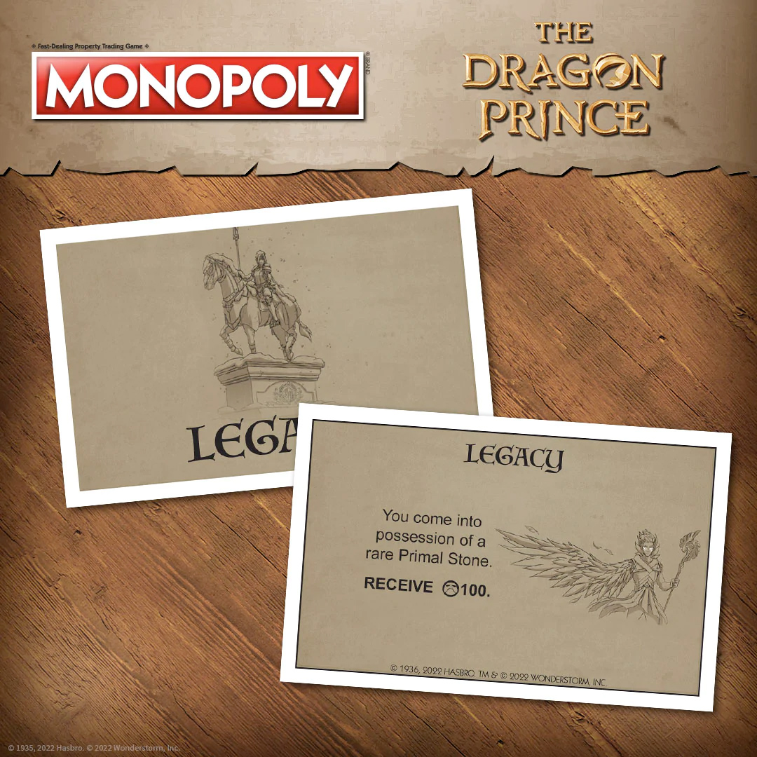 Jogo Monopoly Dragon Prince (Netflix)