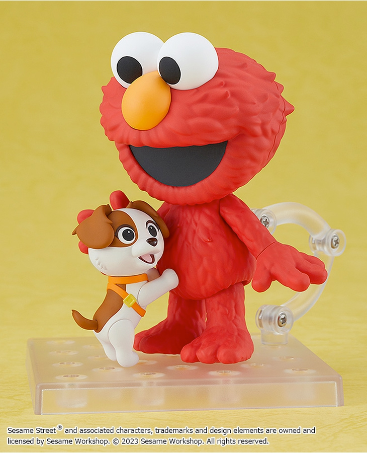 Bonecos Nendoroid Vila Sésamo: Elmo e Come-Come Cookie Monster