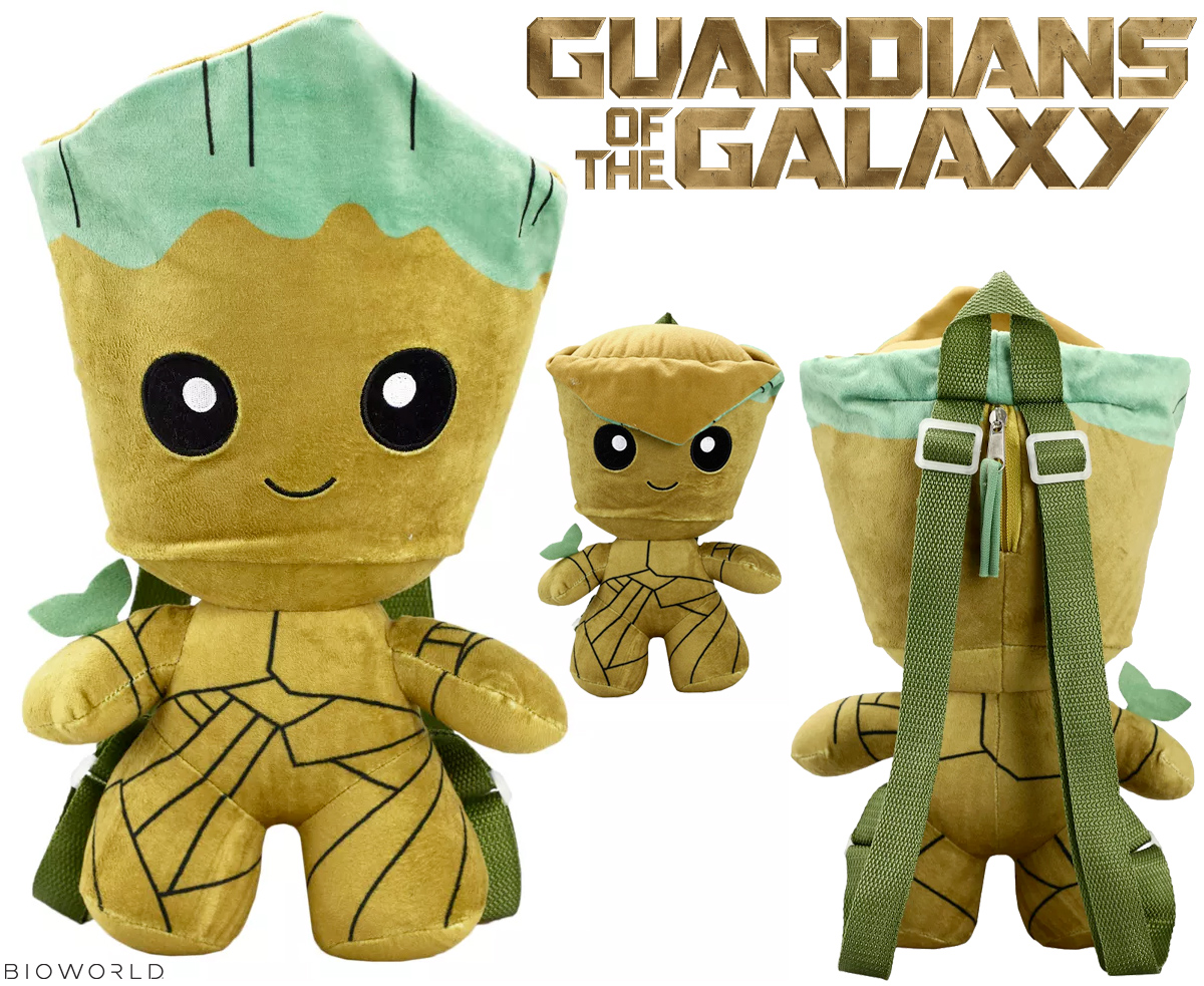 Mochila de Pelúcia Baby Groot Marvel (Guardiões da Galáxia)