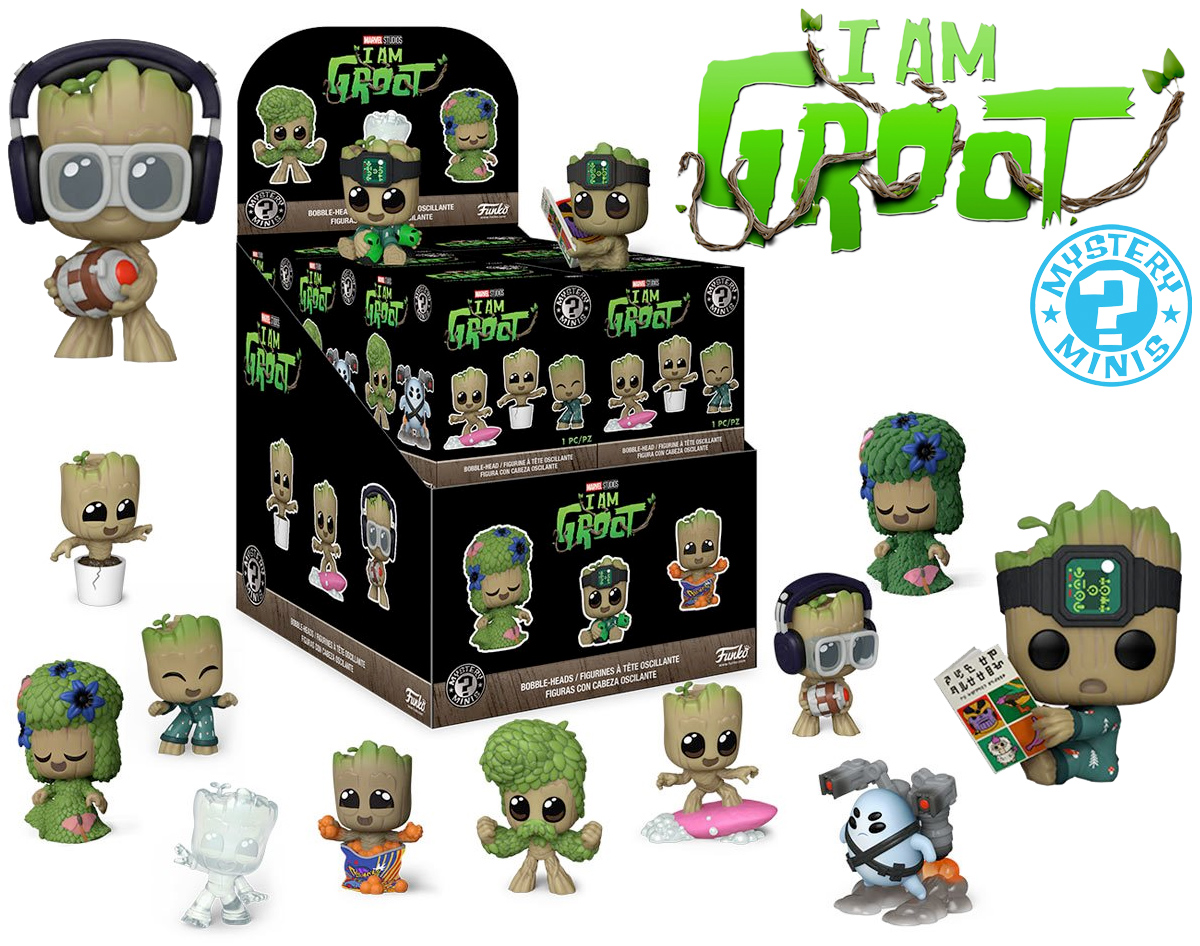 I Am Groot Mystery Minis – Mini-Figuras Funko Blind-Box (Disney+)